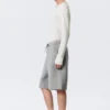 Locker sitzende Scuba-Shorts – Grau meliert Locker sitzende Scuba-Shorts – Grau meliert