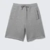 Locker sitzende Scuba-Shorts – Grau meliert Locker sitzende Scuba-Shorts – Grau meliert