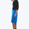 Locker sitzende Scuba-Shorts – Hellblau Locker sitzende Scuba-Shorts – Hellblau
