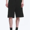 Locker sitzende Scuba-Shorts – Schwarz Locker sitzende Scuba-Shorts – Schwarz