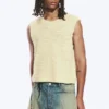 Locker sitzende, strukturierte Strickweste – Off-White Locker sitzende, strukturierte Strickweste – Off-White