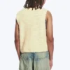 Locker sitzende, strukturierte Strickweste – Off-White Locker sitzende, strukturierte Strickweste – Off-White