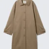 Locker sitzender Einreiher-Car-Coat – Dusty Mole Locker sitzender Einreiher-Car-Coat – Dusty Mole