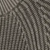 Locker sitzender Strickpullover aus Baumwolle – gewaschenes Dunkelgrau-Melange Locker sitzender Strickpullover aus Baumwolle – gewaschenes Dunkelgrau-Melange