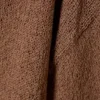 Locker sitzender Strickpullover mit U-Ausschnitt – Braun Locker sitzender Strickpullover mit U-Ausschnitt – Braun