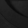 Locker sitzendes, kastenförmiges Baumwoll-T-Shirt – Schwarz Locker sitzendes, kastenförmiges Baumwoll-T-Shirt – Schwarz