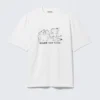 Locker sitzendes T-Shirt mit Print – Weiß – Reclaim Your Wisdom Locker sitzendes T-Shirt mit Print – Weiß – Reclaim Your Wisdom