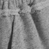 Lockere Frottee-Shorts – Staubiges Hellgrau Melange