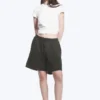 Lockere Jersey-Shorts zum Hineinschlüpfen – Dunkelgrau Lockere Jersey-Shorts zum Hineinschlüpfen – Dunkelgrau