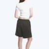 Lockere Jersey-Shorts zum Hineinschlüpfen – Dunkelgrau Lockere Jersey-Shorts zum Hineinschlüpfen – Dunkelgrau