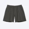 Lockere Jersey-Shorts zum Hineinschlüpfen – Dunkelgrau Lockere Jersey-Shorts zum Hineinschlüpfen – Dunkelgrau
