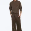 Lockere Jogginghose – Dunkelbraun