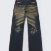 Lockere Straight-Jeans mit normaler Passform – Soul Blue – Dunkelblau | Cheap Monday GB Lockere Straight-Jeans mit normaler Passform – Soul Blue – Dunkelblau | Cheap Monday GB