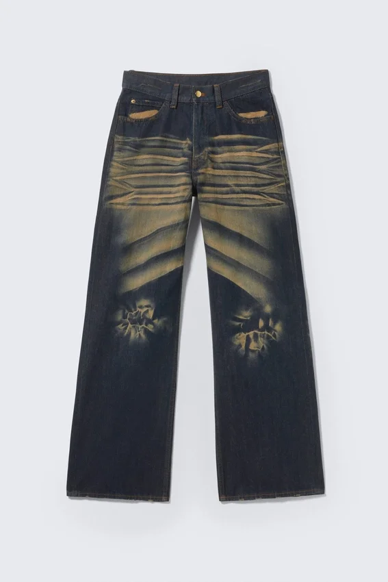 Lockere Straight-Jeans mit normaler Passform – Soul Blue – Dunkelblau | Cheap Monday GB Lockere Straight-Jeans mit normaler Passform – Soul Blue – Dunkelblau | Cheap Monday GB