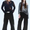Lockere Straight-Jeans mit normaler Taillenhöhe – Extra Black Rinse | Cheap Monday GB Lockere Straight-Jeans mit normaler Taillenhöhe – Extra Black Rinse | Cheap Monday GB