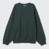 Lockerer, schwerer Pullover – Petrol Lockerer, schwerer Pullover – Petrol