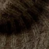 Lockerer Strickpullover mit Rollkragen – Dunkelgrau meliert
