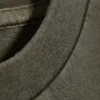 Lockeres, quadratisches Baumwoll-Tanktop – gewaschenes dunkles Khaki-Grün Lockeres, quadratisches Baumwoll-Tanktop – gewaschenes dunkles Khaki-Grün
