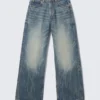 Looser Regular Waist Loose Straight Jeans – Blue Ray – Dunkelblau | Cheap Monday Gb Looser Regular Waist Loose Straight Jeans – Blue Ray – Dunkelblau | Cheap Monday Gb