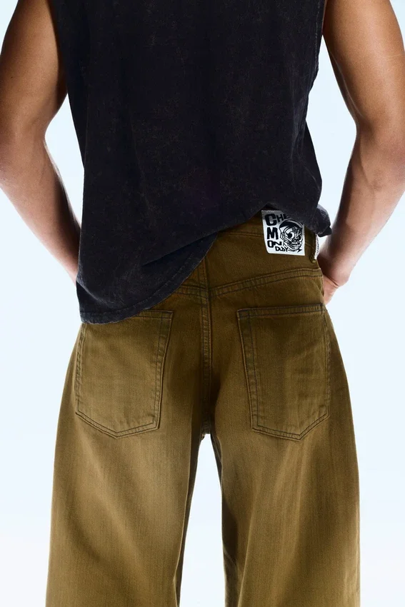 Looser Regular Waist Loose Straight Jeans – Deep Brown | Cheap Monday Gb Looser Regular Waist Loose Straight Jeans – Deep Brown | Cheap Monday Gb