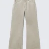 Lose Bootcut-Hose mit niedriger Leibhöhe – Light Mole Lose Bootcut-Hose mit niedriger Leibhöhe – Light Mole
