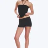 Low-Jersey-Hotpants – Schwarz Low-Jersey-Hotpants – Schwarz