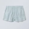 Lässige Boxershorts aus Baumwolle – Blaue Streifen Lässige Boxershorts aus Baumwolle – Blaue Streifen