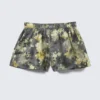 Lässige Boxershorts aus Baumwolle – Dunkelgrau – Dirty Floral Lässige Boxershorts aus Baumwolle – Dunkelgrau – Dirty Floral
