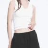 Lässige Boxershorts aus Baumwolle – kariert, schwarz