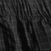 Lässige Boxershorts aus Baumwolle – kariert, schwarz
