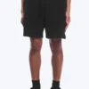 Lässige Frottee-Shorts – Schwarz Lässige Frottee-Shorts – Schwarz