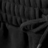 Lässige Frottee-Shorts – Schwarz Lässige Frottee-Shorts – Schwarz
