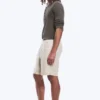 Lässige Leinen-Shorts mit Kordelzug – Ecru Lässige Leinen-Shorts mit Kordelzug – Ecru