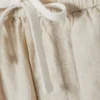 Lässige Leinen-Shorts mit Kordelzug – Ecru Lässige Leinen-Shorts mit Kordelzug – Ecru