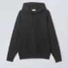 Lässiger, schwerer Kapuzenpullover – Schwarz Lässiger, schwerer Kapuzenpullover – Schwarz