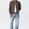 Lässiges gestreiftes Button-Down-Hemd – Braun gestreift Lässiges gestreiftes Button-Down-Hemd – Braun gestreift