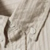 Lässiges gestreiftes Hemd mit Knopfleiste – gestreift, beige Lässiges gestreiftes Hemd mit Knopfleiste – gestreift, beige