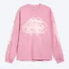 Lässiges Langarmshirt mit Print – Rosa – Logos Lässiges Langarmshirt mit Print – Rosa – Logos