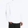 Lässiges Langarmshirt – Weiß Lässiges Langarmshirt – Weiß