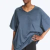 Lässiges Sport-T-Shirt – Dunkelblau Lässiges Sport-T-Shirt – Dunkelblau