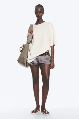 Lässiges T-Shirt – Light Dusty Mole