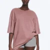 Lässiges T-Shirt – Medium Dusty Lilac