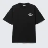Lässiges T-Shirt mit Print – Schwarz – Teambuilding Lässiges T-Shirt mit Print – Schwarz – Teambuilding