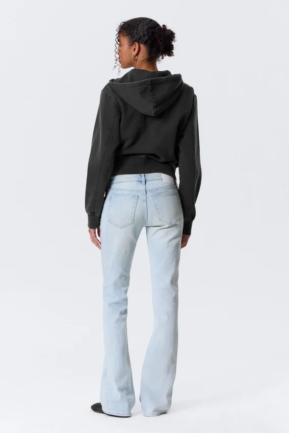 Luna Low Rise Skinny Bootcut Jeans – Fluid Blue – Hellblau Luna Low Rise Skinny Bootcut Jeans – Fluid Blue – Hellblau
