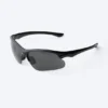 Markante sportliche Sonnenbrille – Schwarz Markante sportliche Sonnenbrille – Schwarz