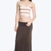 Maxi-Jersey-Rock – Dunkelbraun Maxi-Jersey-Rock – Dunkelbraun