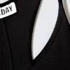 Maxikleid aus Jersey mit Racerback – Schwarz Maxikleid aus Jersey mit Racerback – Schwarz
