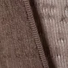 Maxikleid aus Strick mit offenem Rücken – Dark Mole Maxikleid aus Strick mit offenem Rücken – Dark Mole