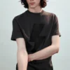 Mechatok bedrucktes T-Shirt – Dunkelgrau Mechatok bedrucktes T-Shirt – Dunkelgrau