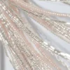 Mehrlagige Bauchkette mit Perlen – Silber/Perle Mehrlagige Bauchkette mit Perlen – Silber/Perle